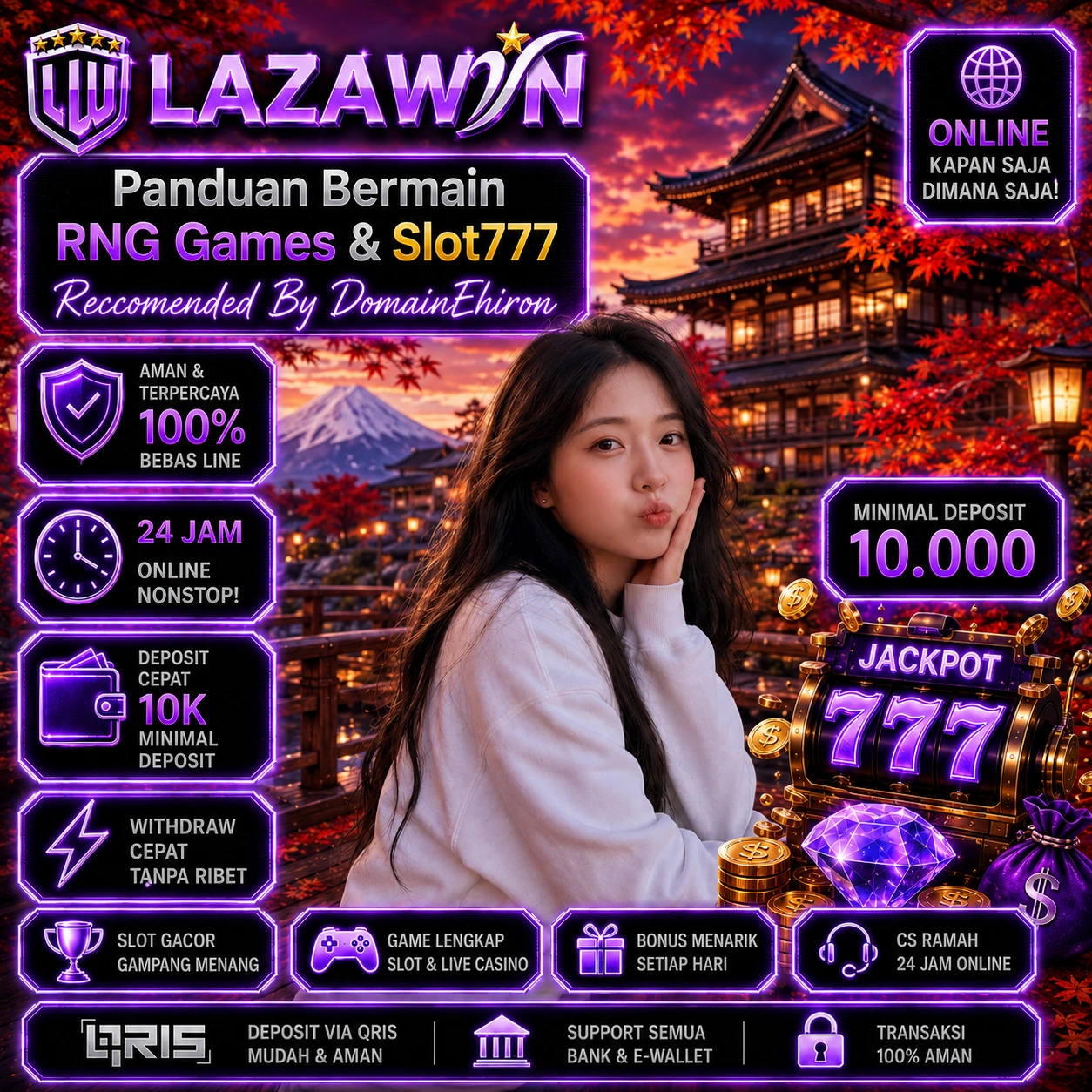 LAZAWIN 🎮 Panduan Bermain RNG Games & Slot777 Reccomended By DomainEhiron